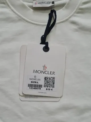 Felpa Moncler bianca