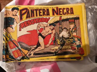 Colección Pantera Negra Revistas Cómics
