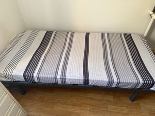 Base Cama 90x190 y Colchón