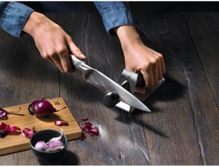 WMF Gourmet - Afilador de Cuchillos con 2 Discos C