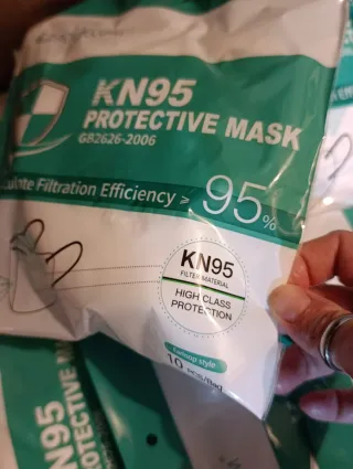 Se vende lote de 50 Mascarillas KN95 Powecom (GB26