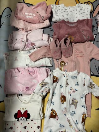 Lote Ropa Bebé Niña Pijamas