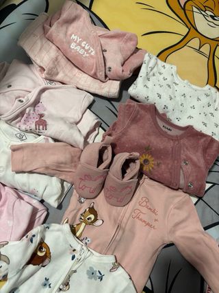 Lote Ropa Bebé Niña Pijamas