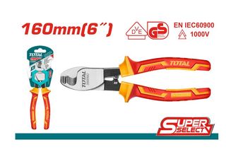 Cortador de Cable Aislado Total 160mm (6)