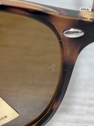 Occhiali da sole Ray-Ban High Street marroni