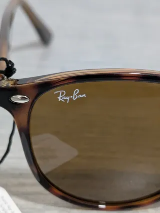 Occhiali da sole Ray-Ban High Street marroni