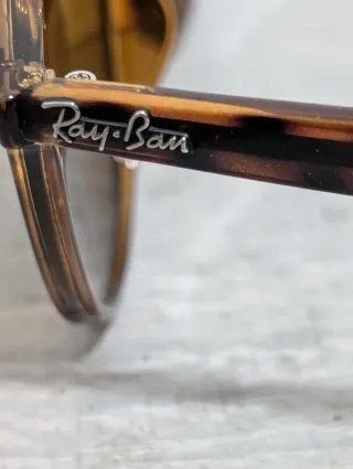 Occhiali da sole Ray-Ban High Street marroni