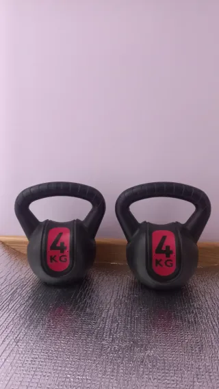 2 Mancuernas Kettlebell 4kg