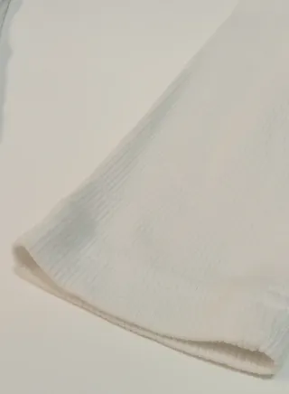 Top blanco Fornarina manga larga talla XS