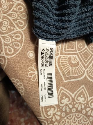 Polo Massimo Dutti Punto Azul Talla M