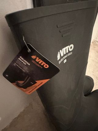 Botas de agua VITO negras