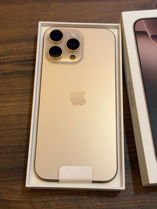 iPhone 16 Pro Max 256GB · Desert Titanium