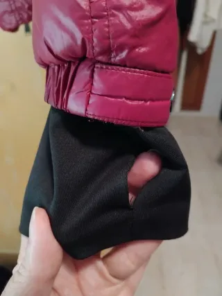 Chaqueta acolchada brillante