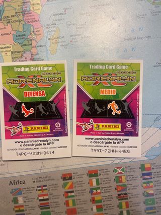 Cromos fútbol Piqué y De Jong - Super Crack