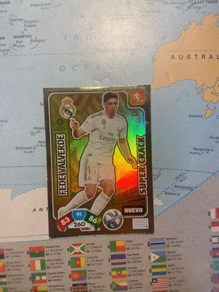 Cromo Fede Valverde Real Madrid Super Crack
