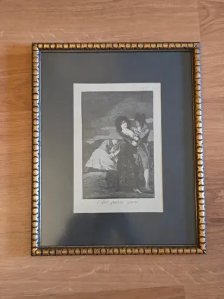 Reproducción de Litografía Goya número 5 - S.XX