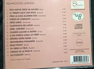 2 CDs Villancicos Latinos Colección Navidad