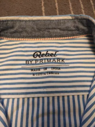 Camisa niño T. 9-10