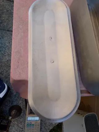 Pentola per pesce in metallo