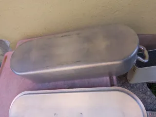 Pentola per pesce in metallo