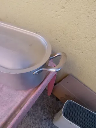 Pentola per pesce in metallo