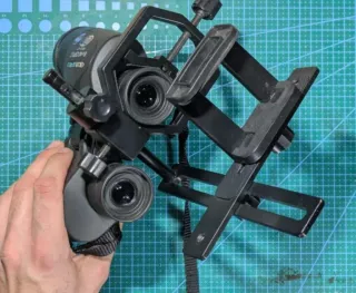 Digiscoping .Accesorio para teléfono,cámara etc.