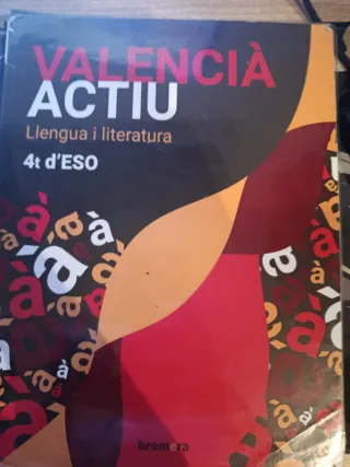 Valencià actiu 4t ESO