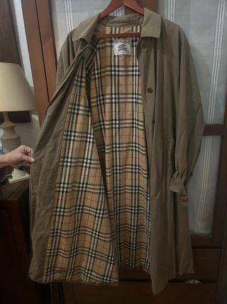 Gabardina Burberry Original Años 90