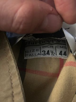 Gabardina Burberry Original Años 90