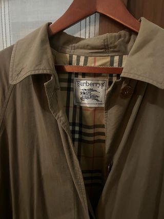 Gabardina Burberry Original Años 90