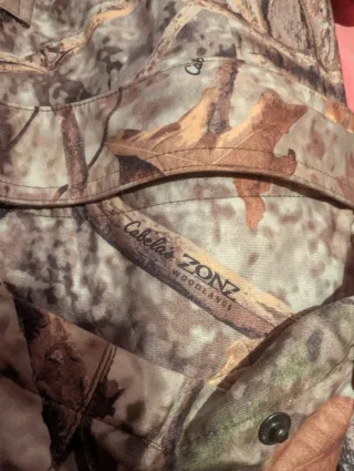 Chaqueta Caza Cabelas Camuflaje