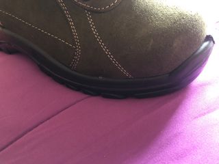 Botas de seguridad Zion Panter verdes y naranjas