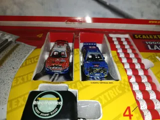 Scalextric 1000 Lagos Circuito Coches Nieve