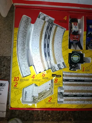 Scalextric 1000 Lagos Circuito Coches Nieve