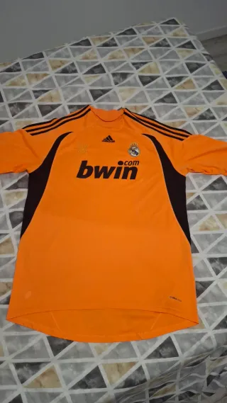 Camiseta Real Madrid Casillas Adidas Naranja