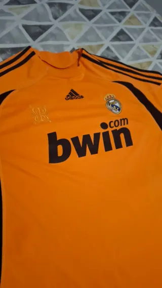 Camiseta Real Madrid Casillas Adidas Naranja
