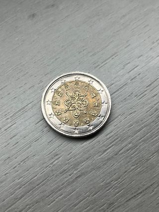 Moneda 2 euros Portugal 2002