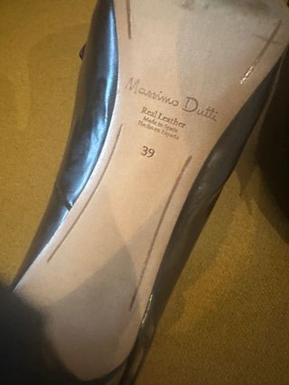 Zapatos Massimo Dutti tacón alto mujer usados 2 ve