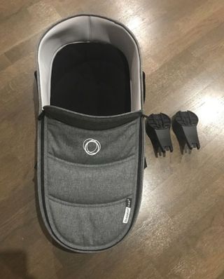 Bugaboo Bee 5 Gris+capazo+ capota verano+c.lluvia