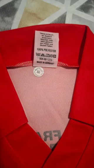 Camiseta Eintracht Frankfurt Puma Roja