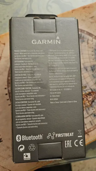 Reloj Garmin Forerunner 45 Negro/Rojo