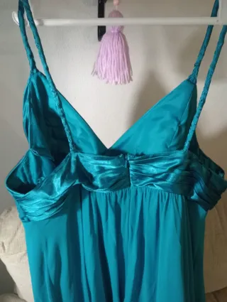 Vestido fiesta largo talla 44