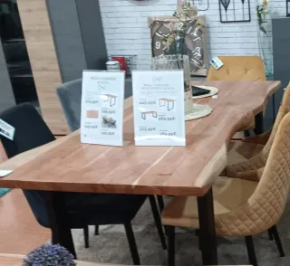 Mesa comedor madera maciza 160cm