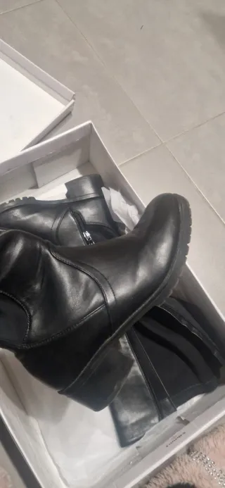 Stivali donna neri con tacco