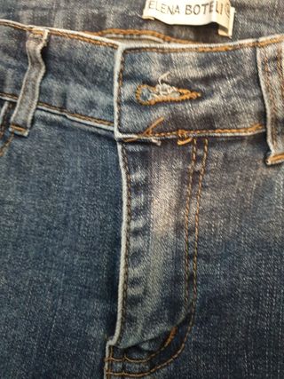 Pantalón vaquero ELENA BOTELI chica azul