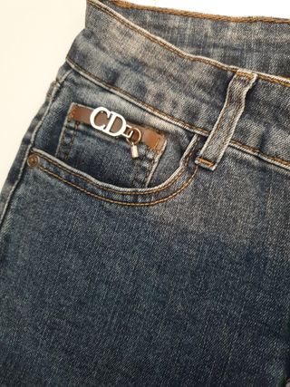 Pantalón vaquero ELENA BOTELI chica azul