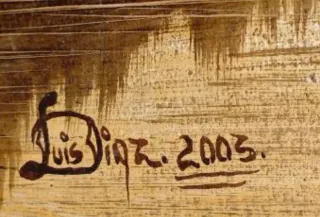 Cuadro Venezolano Luis Díaz 2003