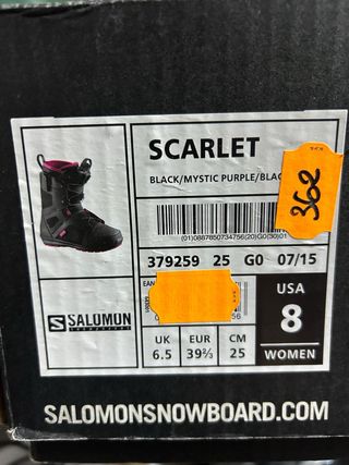 Pacchetto snowboard da donna