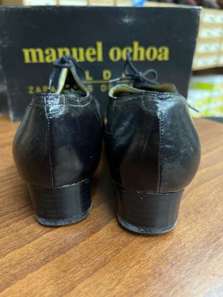 Zapato Tacón Negro Mujer Manuel Ochoa