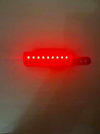 Luz LED trasera para bici/patín